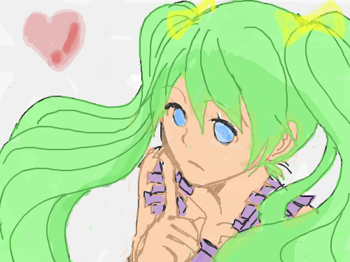 고민중.... : 여자가 고민중 스케치판 ,sketchpan