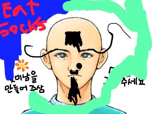 Eat socks : the greatest hairdo you will possibly see 스케치판 ,sketchpan