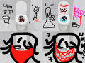 귀신 화장실??>???? : ...... 스케치판 ,sketchpan