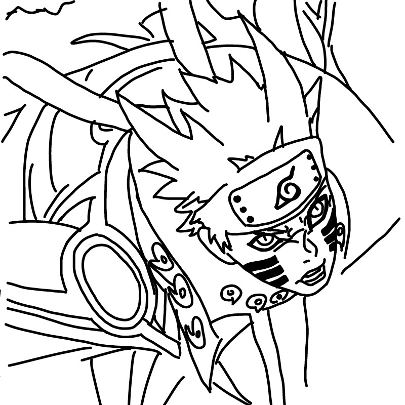 나루토 : 나루토 스케치판 ,sketchpan