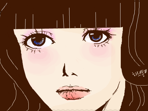 끘 : 끝 스케치판 ,sketchpan