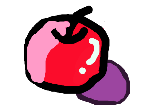 사과이어그리기 : 이쁜내사과 스케치판 ,sketchpan