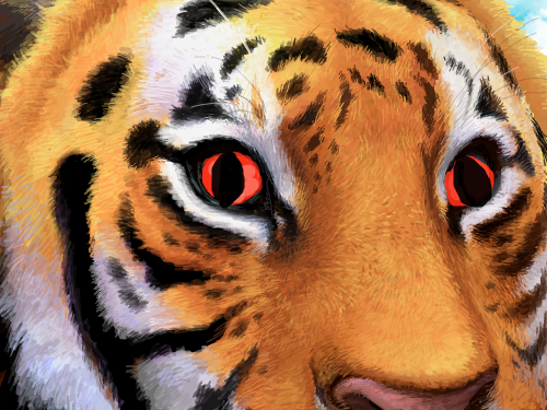 고랑이 : 고양이  호랑이  = 고랑이;ㅣ; ㅋ 스케치판 ,sketchpan