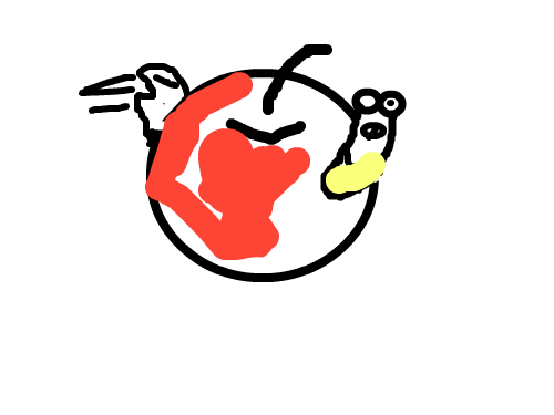 부흥-벌레사과 : 부흥초등학교 스케치판 ,sketchpan