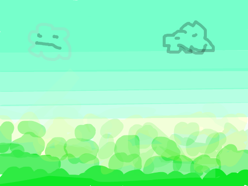 부흥-하늘 : 부흥초등학교 스케치판 ,sketchpan