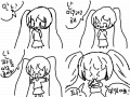 미쿠 : 파를 좋아하는 미쿠씨 스케치판 ,sketchpan