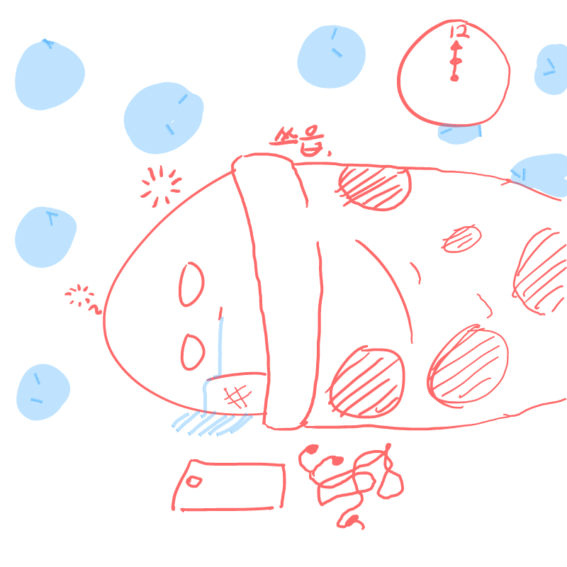 요즘방학이.. : 요즘방학이라고너무늦게일어나네..
습관고쳐야되는데...ㅜ 스케치판 ,sketchpan