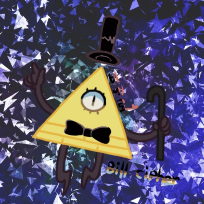 \'Bill ciphe.. : 'Bill cipher' 오랜만에 그려봤다 는 그리는 과정찍었는데 날라간줄알고 의미없는 영상 만들었더니 있더라:) 스케치판 ,sketchpan