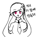 내 자캐지.. : 내 자캐지만 뭔가 언니 저 맘에 안들져 할 것 같이 생김 스케치판 ,sketchpan