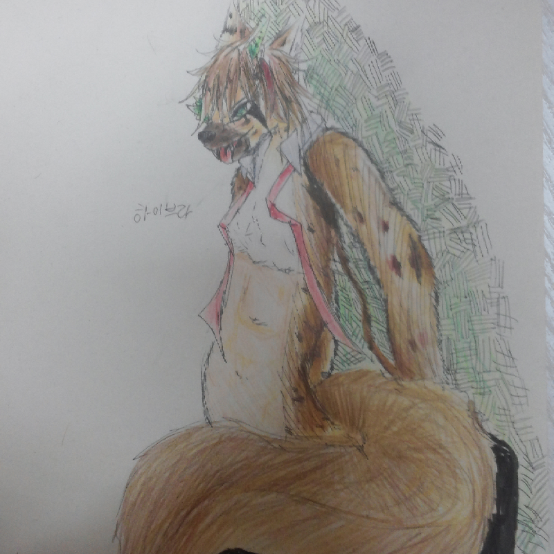 뜬금포 하.. : 뜬금포 하이에나뜻어고치지 스케치판 ,sketchpan