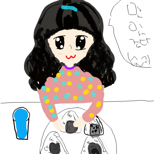 주먹밥먹기 : 주먹밥먹기 스케치판 ,sketchpan