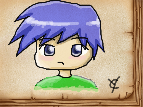 chibistick-mini : sktching using mouse -_-' 스케치판 ,sketchpan