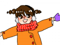 겨울 : 더운차림이다 스케치판 ,sketchpan