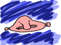 색이 이상.. : 색이 이상한 블로브 피쉬 스케치판 ,sketchpan