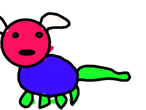 0813-안하누랑 : 개그리기 스케치판 ,sketchpan