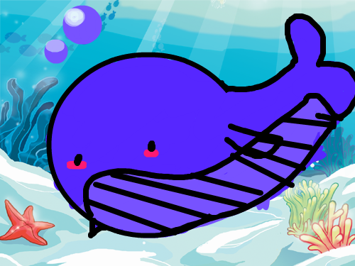 0827-안하누랑 : 돌고래그리기 스케치판 ,sketchpan