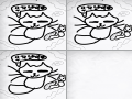 우주냥이 : 우주냥이 스케치판 ,sketchpan
