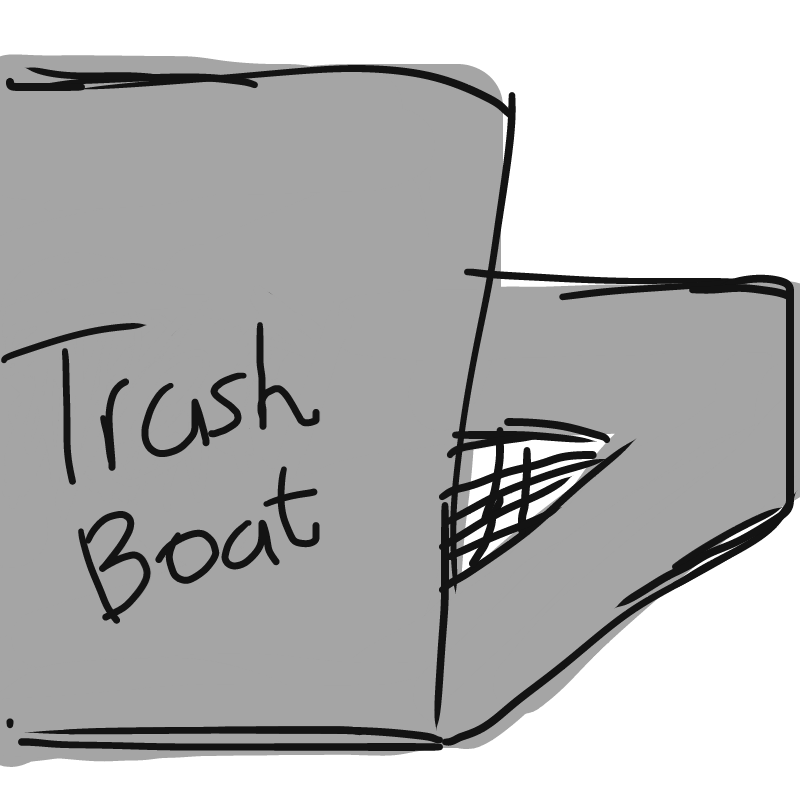 Trash Boat : Trash Boat 스케치판 ,sketchpan