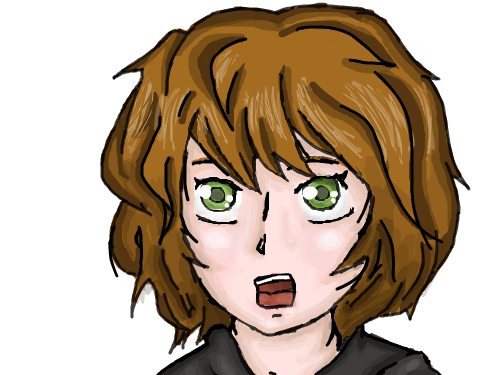 Girl : qwerty 스케치판 ,sketchpan