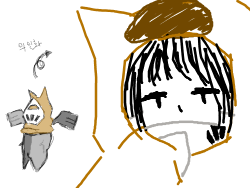 끵끵 : ...... 스케치판 ,sketchpan