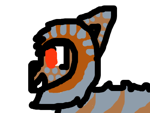 foregone : insane ather being bit by a infected wolf ,fangs brother 스케치판 ,sketchpan