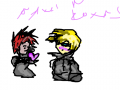 Akuroku : Axel n roxas 스케치판 ,sketchpan