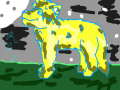 Roxas wolf form : From a story called Shapeshifter 스케치판 ,sketchpan