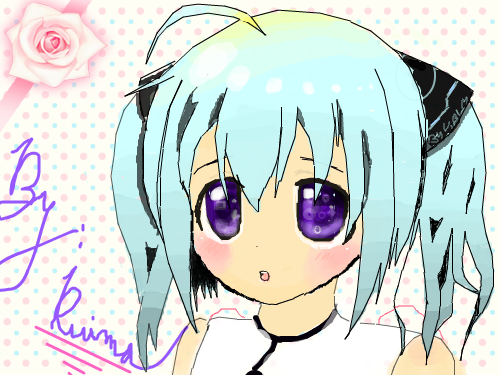 Android girl : A cute little ROBO-Girl at you're survice~! 스케치판 ,sketchpan