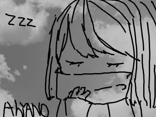 아야노 : 아야노이뻐요 스케치판 ,sketchpan