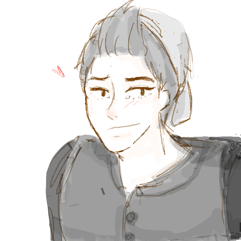 내취향 100%.. : 내취향 100%반영ㅋㅋ 검은과잠에 올림머리를하고 스냅백을한 잘생긴남자 스케치판 ,sketchpan