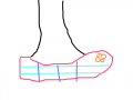 신발 : !!!!!!!1!!!!! 스케치판 ,sketchpan