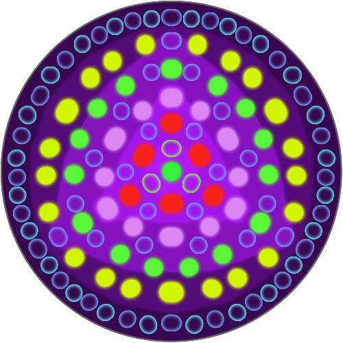 알록달록 도트 : &nbsp; 스케치판 ,sketchpan