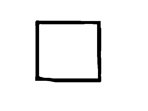 네모 : 네모한개 스케치판 ,sketchpan