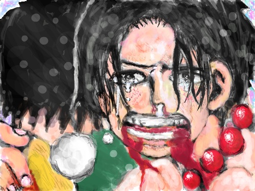 에이스의 죽음 직전 : 에이스사랑해줘서, 고맙다. 스케치판 ,sketchpan