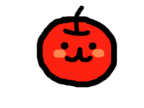 사과 : 얼굴달린 사과 스케치판 ,sketchpan