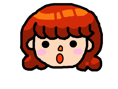 여자아이 : 갈색 머리를 한 여자 아이 스케치판 ,sketchpan