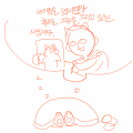 오늘도 저.. : 오늘도 저는 잡니다
안녕히 주무세용 : ) 스케치판 ,sketchpan