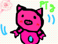 돼지 : 돼지입니당~~ 스케치판 ,sketchpan