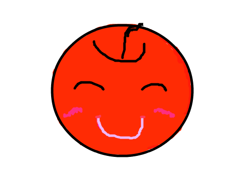 웃는 사과 : 예쁘나??? 스케치판 ,sketchpan