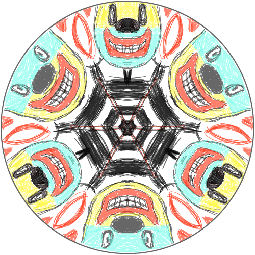 서커스단 : 없음 스케치판 ,sketchpan