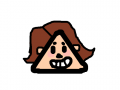 웃는 얼굴 : 여자아이 스케치판 ,sketchpan