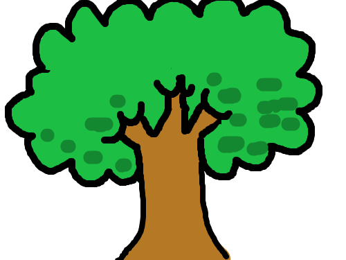 나무2 : 나무보다 잘그리고 큰 나무2 스케치판 ,sketchpan