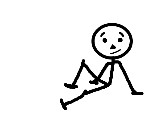 사람2 : TV보는 사람 스케치판 ,sketchpan