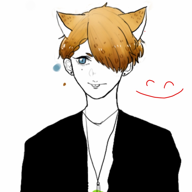 이번에 낼 .. : 이번에 낼 커뮤캐  뱅갈고양이! 스케치판 ,sketchpan