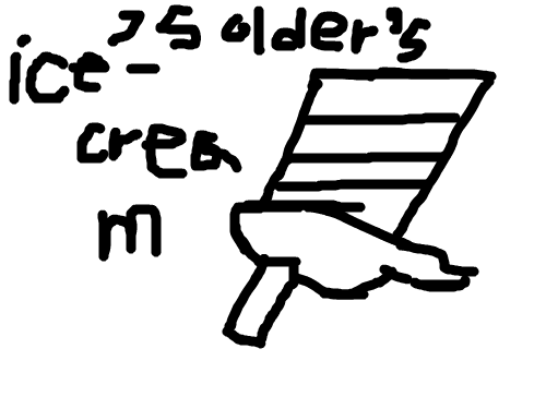 아이스크림임 : 아이스크림임 스케치판 ,sketchpan