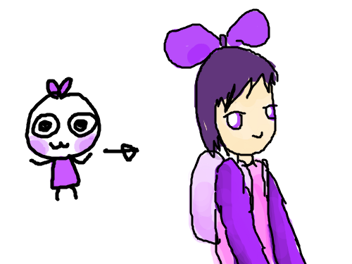 의인화 : ..................(할말없다) 스케치판 ,sketchpan