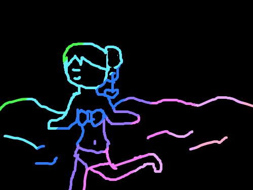 수영장에서비키니를 입은 여자가? : ㄴㄴㄴㄴㄴㄴㄴㄴㄴㄴㄴ 스케치판 ,sketchpan