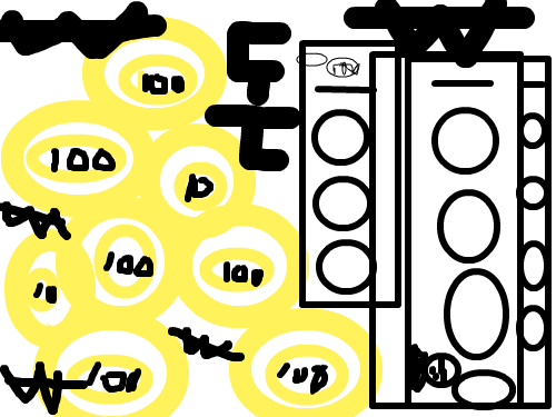 돈의세상 : 돈돈 모든게 돈이라는 돈 스케치판 ,sketchpan