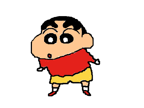 짱구 : 짱구...... 스케치판 ,sketchpan