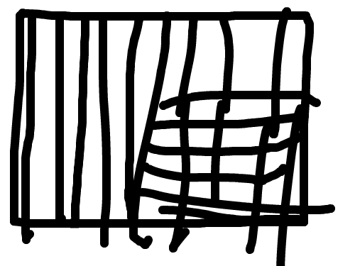 정사각형 연습 : 정사각형 연습입니다. 스케치판 ,sketchpan